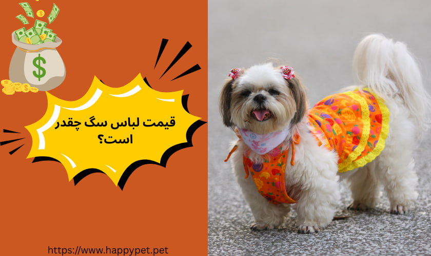 قیمت لباس سگ چقدر است؟